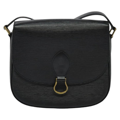 Louis Vuitton Epi Monogram Saint Cloud Gm Bag Black Noir M 52192 Auth