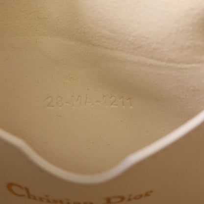 Dior Sheepskin Leather 2-way Shoulder Bag 2way Shoulder Bag White Lambskin (sheep Leather)