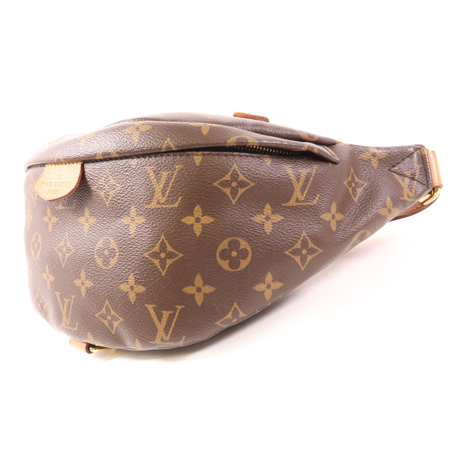 Louis Vuitton Monogram Bum Bag Brown Waist Bag Body Bag M 43644