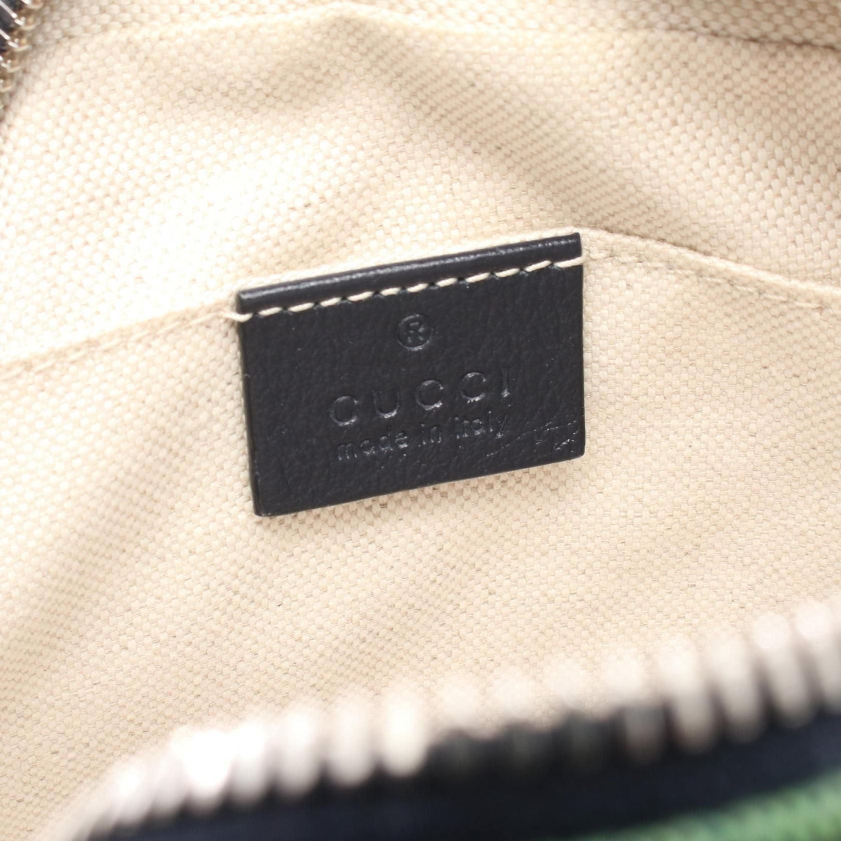 Gucci Gg Marmont Gg Canvas Quilted Shoulder Bag Yellow Navy Multicolor Canvas 447632