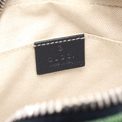 Gucci Gg Marmont Gg Canvas Quilted Shoulder Bag Yellow Navy Multicolor Canvas 447632