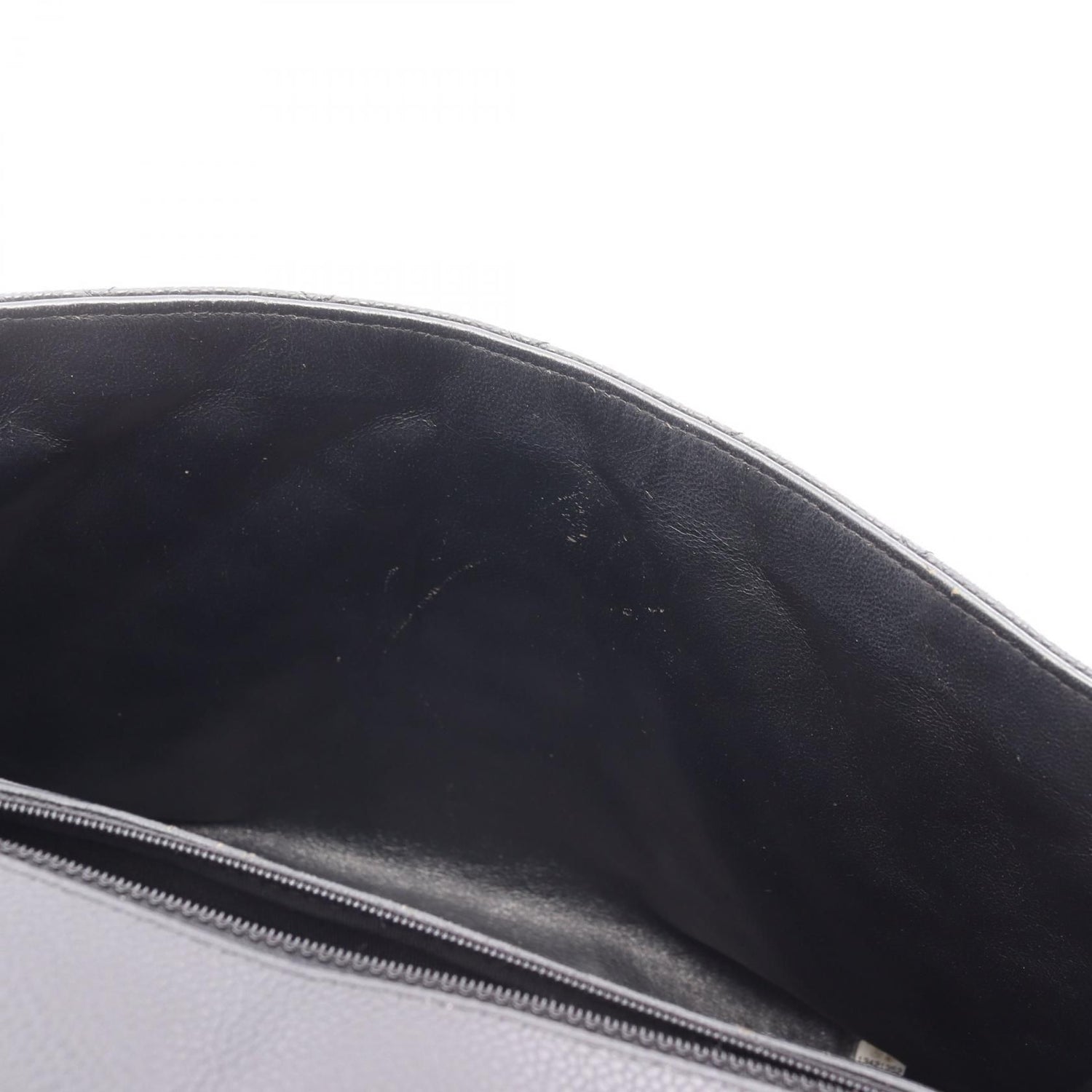 Chanel Black Big Matelasse 34 Shoulder Bag Calfskin (cowhide)