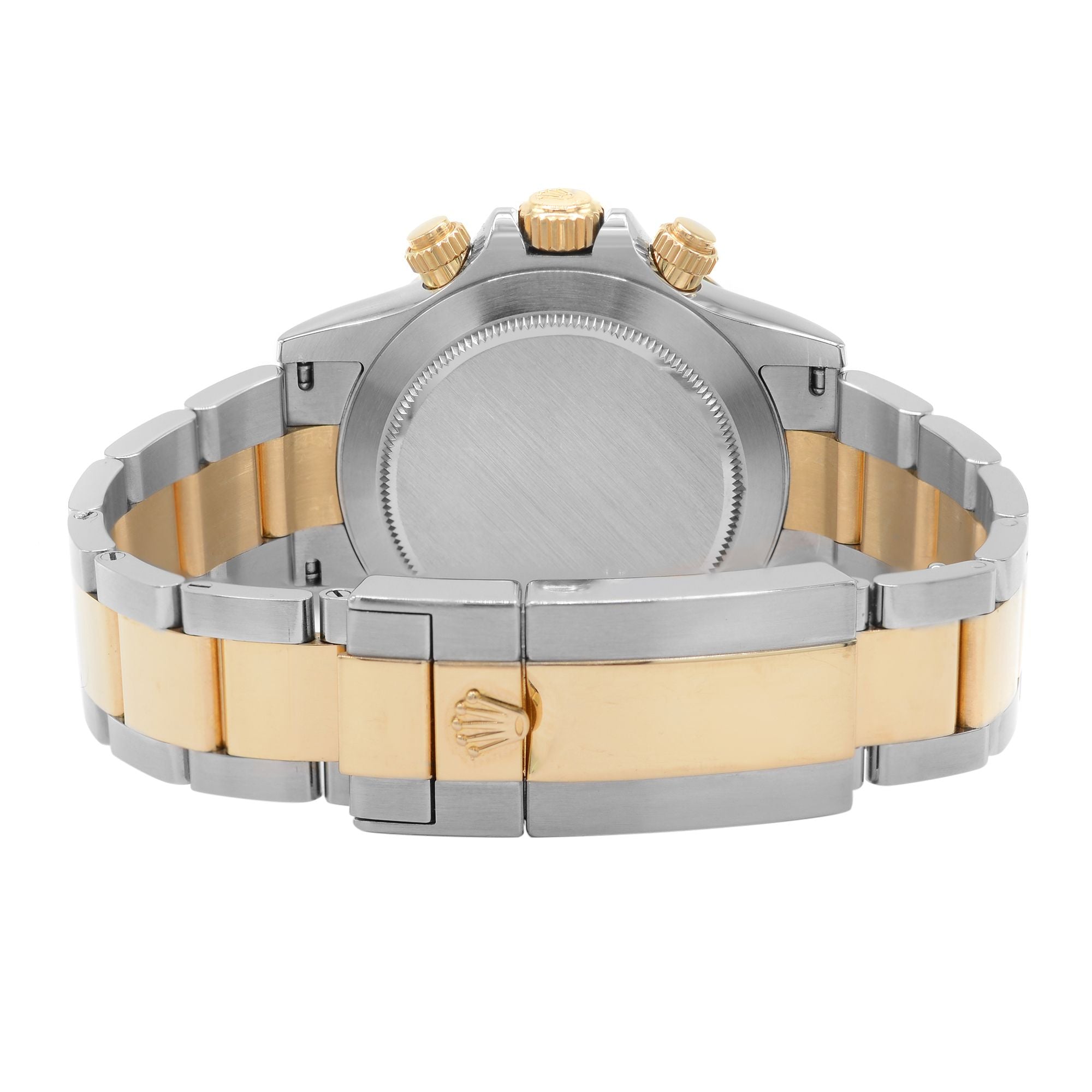 Rolex Daytona Steel 18K Yellow Gold Champagne Dial Mens Automatic Watch 116503
