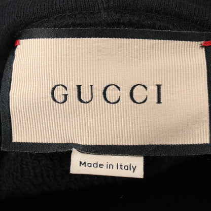 Gucci Hoodie Sweat Shirts Tops 700117 Cotton Black Multicolor Mens L