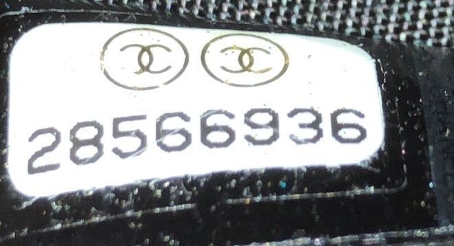 Chanel Round Clutch With Chain Quilted Velvet With Sequins