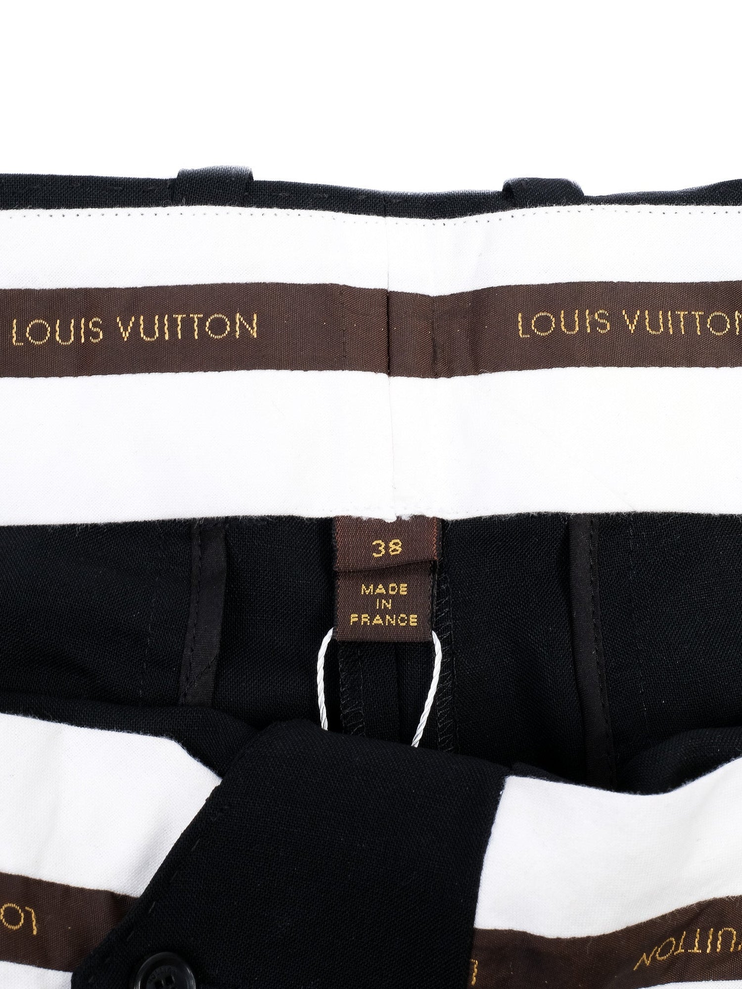 Excellent Louis Vuitton Black Wool Shorts for Women