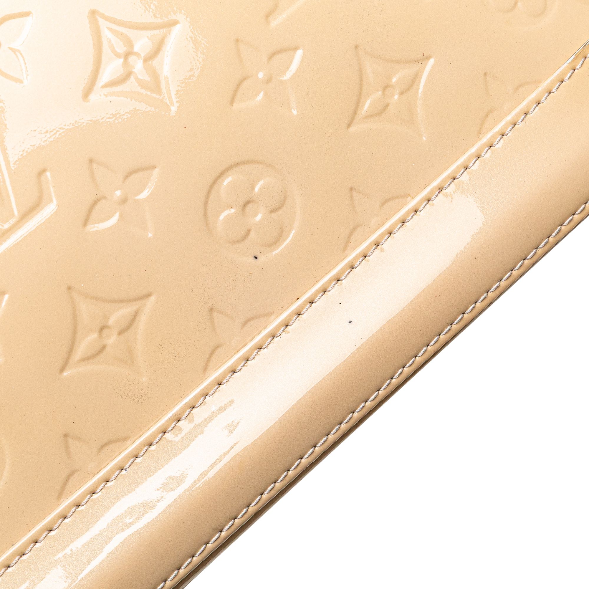 Louis Vuitton Monogram Vernis Alma PM Brown