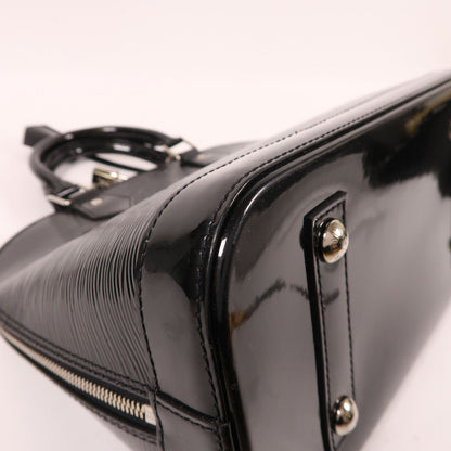 Louis Vuitton Epi Electric Alma Pm Ginpaku Handmade Bag Black Handbag M 4032n
