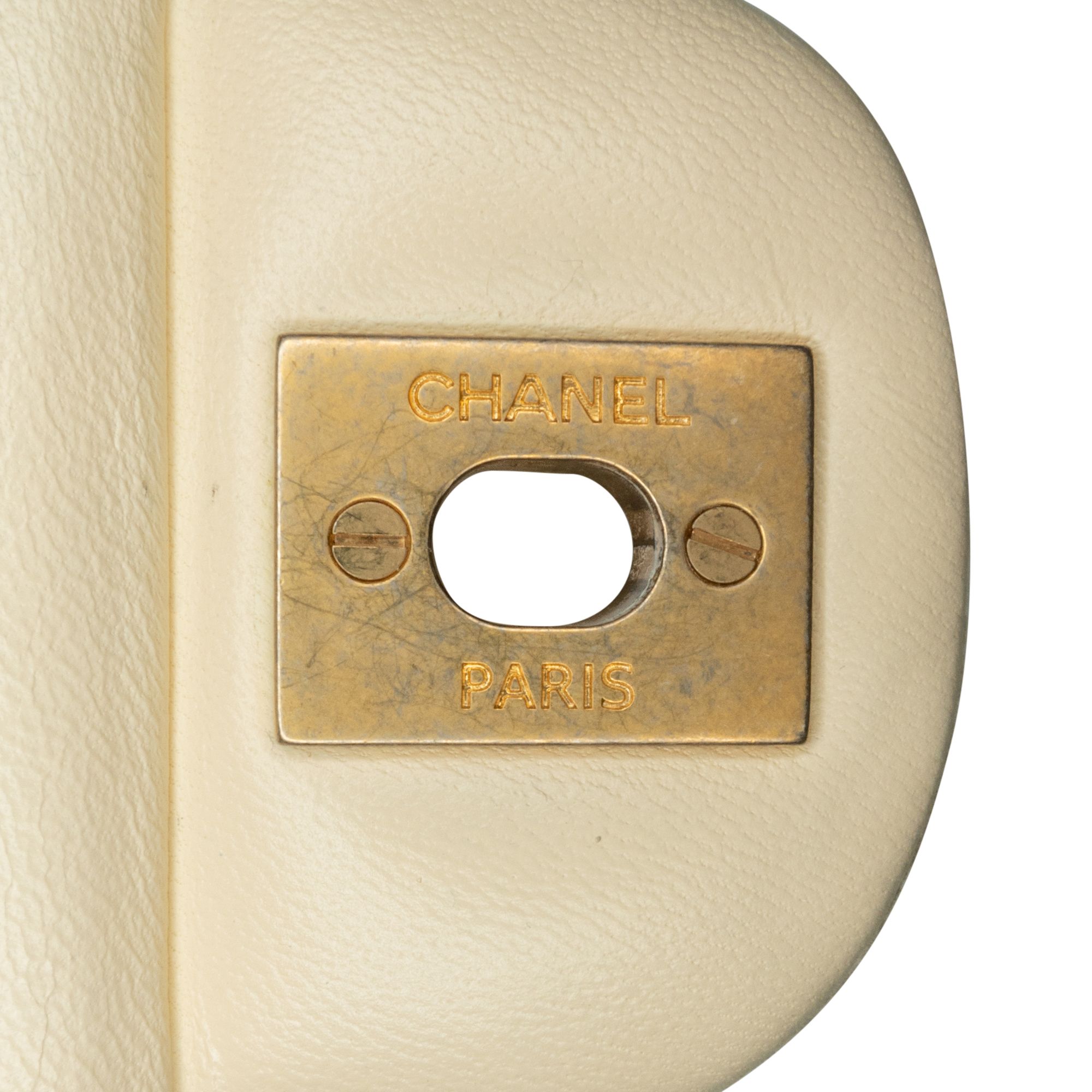 Chanel Medium Classic Printed Denim Floral Double Flap Brown
