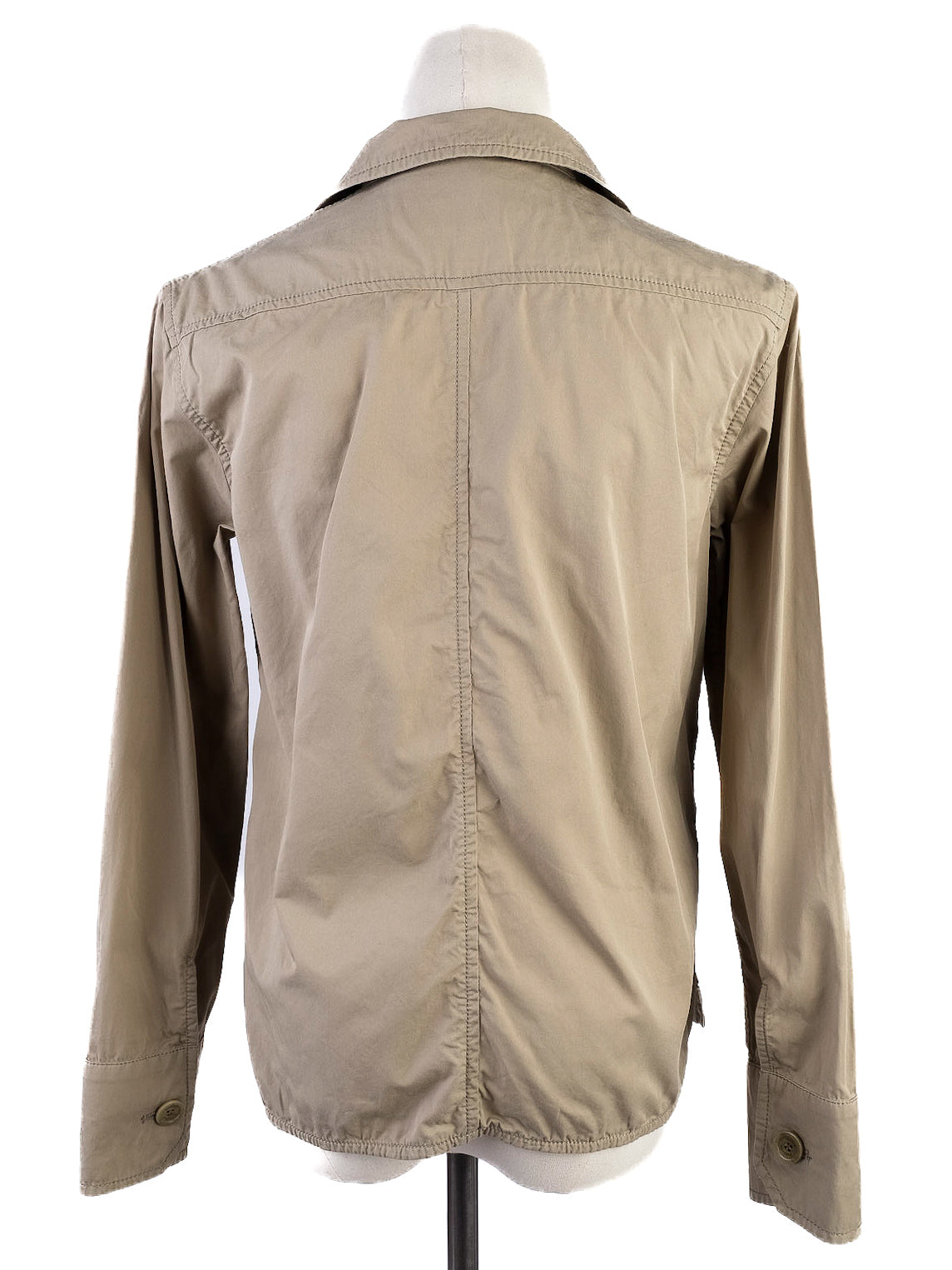 Excellent Weekend MaxMara Green Cotton Jacket &amp; Shorts Set Size L