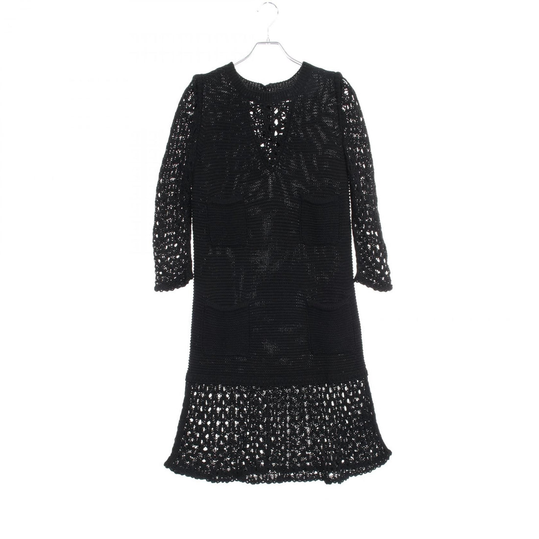 Chanel Black Dress Cotton P 49313k 06205