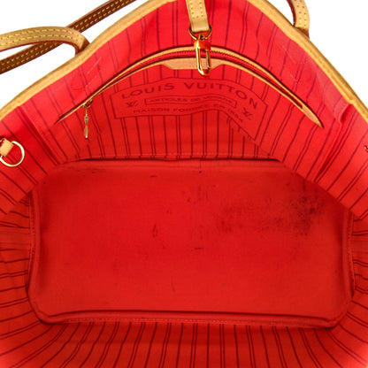 Louis Vuitton Neverfull Nm Tote Limited Edition Cities V Monogram Canvas Mm