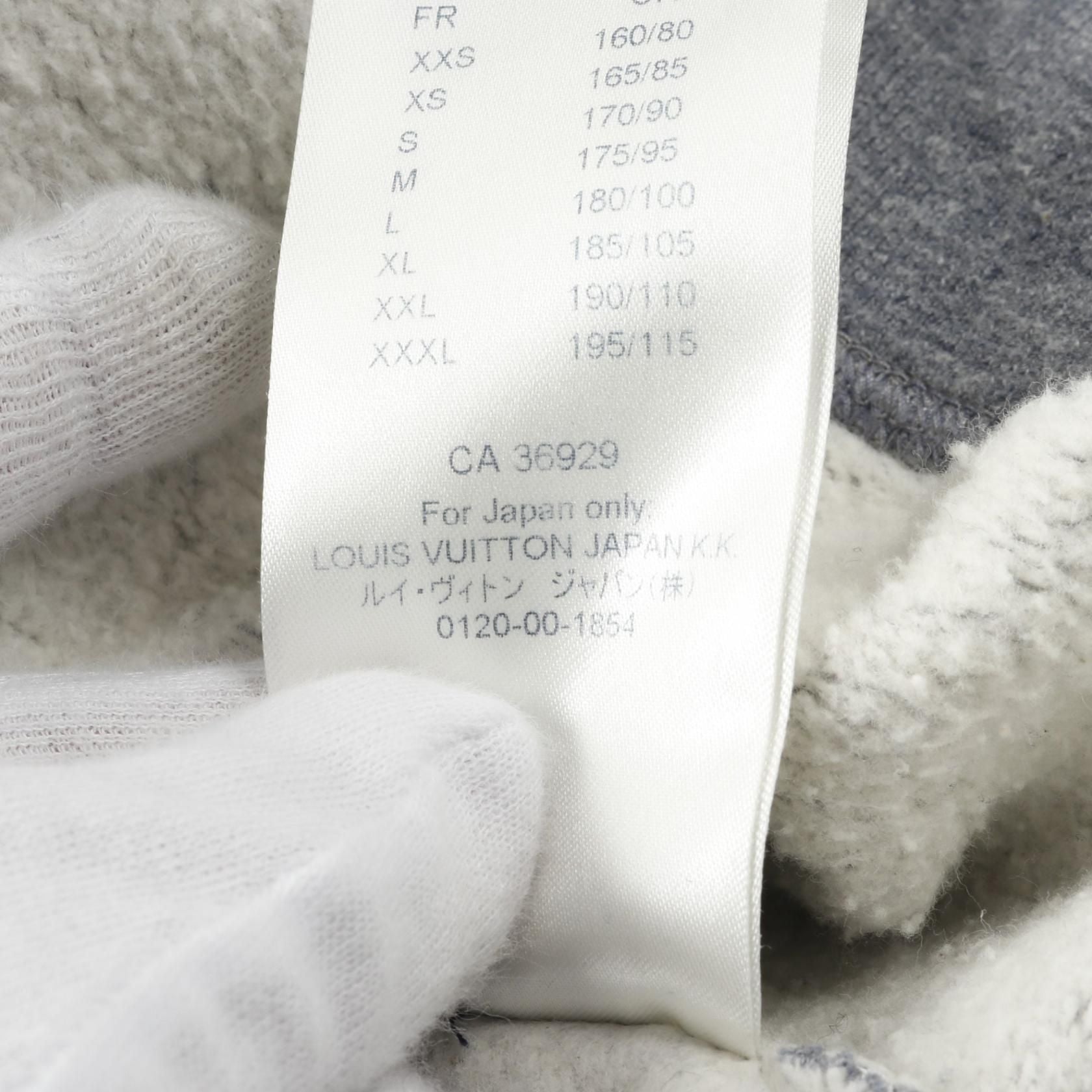 Louis Vuitton Upside Down Logo Gres Gray Sweat Hfy 20wgvr