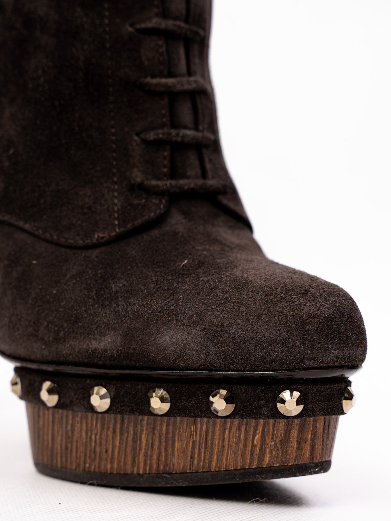 Excellent Lesilla Gray Nubuck Women&