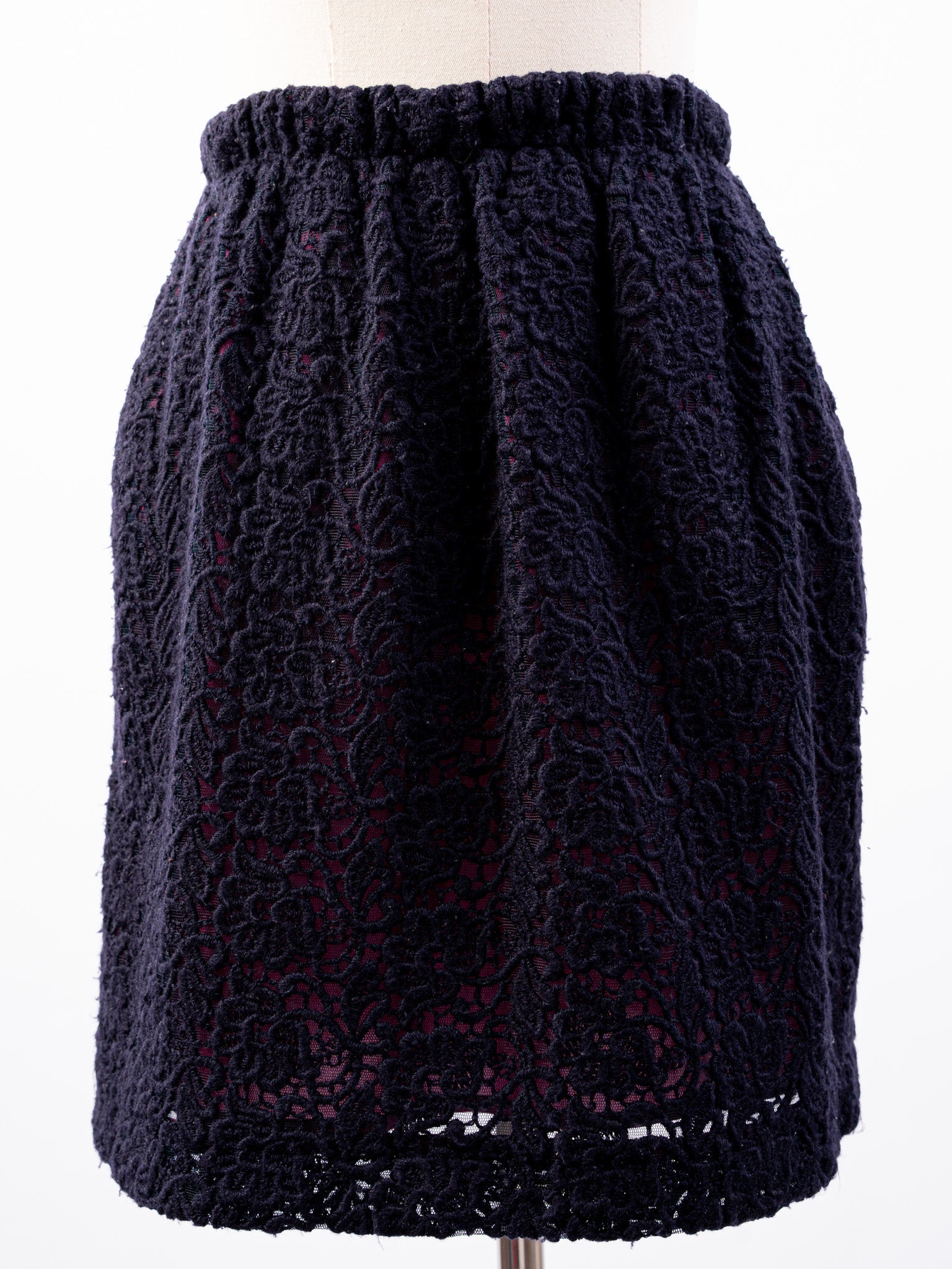 Pennyblack Black Lace Skirt XS Excellent Condition Floral Pattern