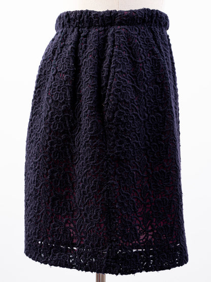 Pennyblack Black Lace Skirt XS Excellent Condition Floral Pattern