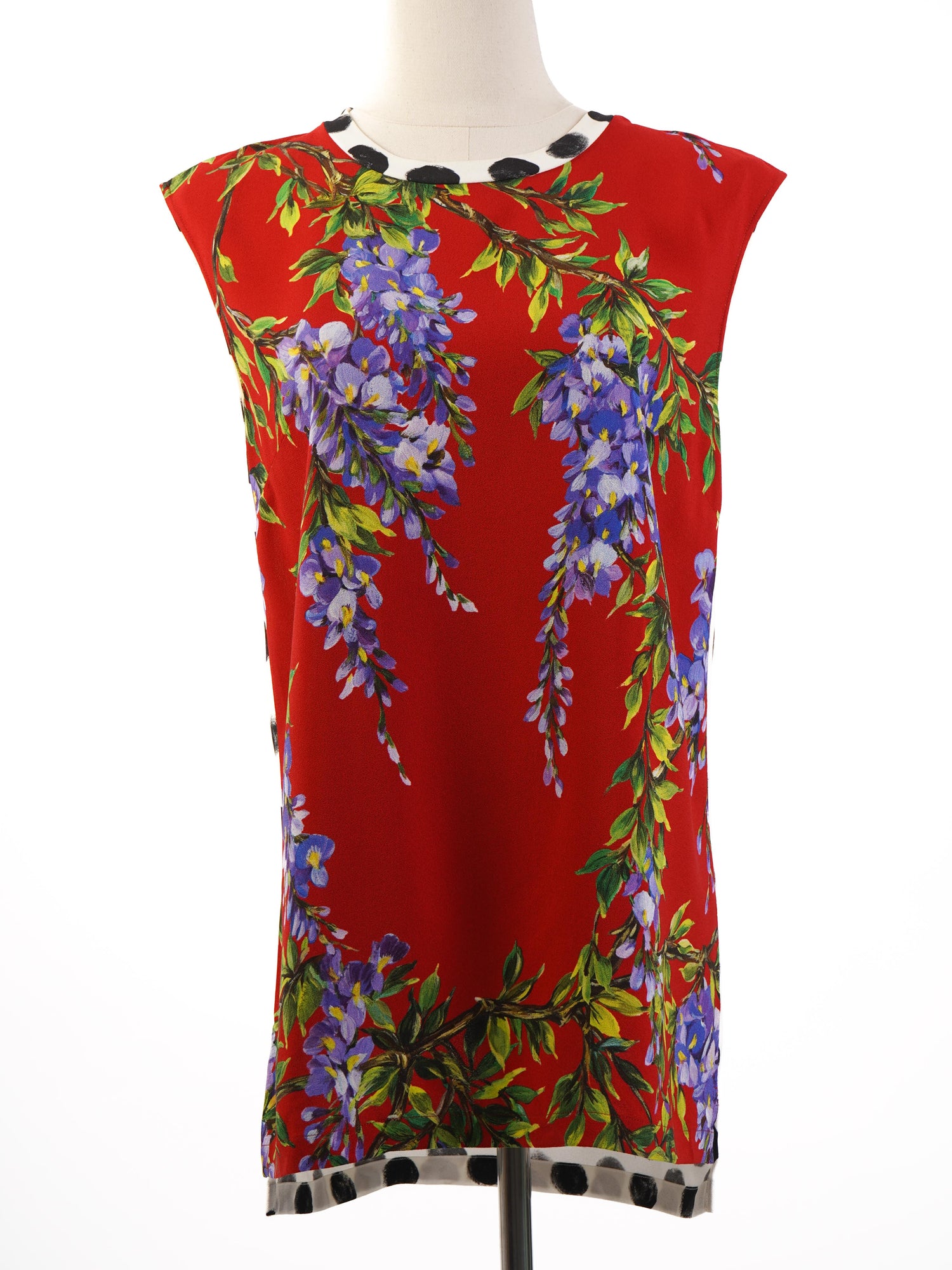 Dolce Gabbana Excellent Condition Floral Sleeveless Top Size S