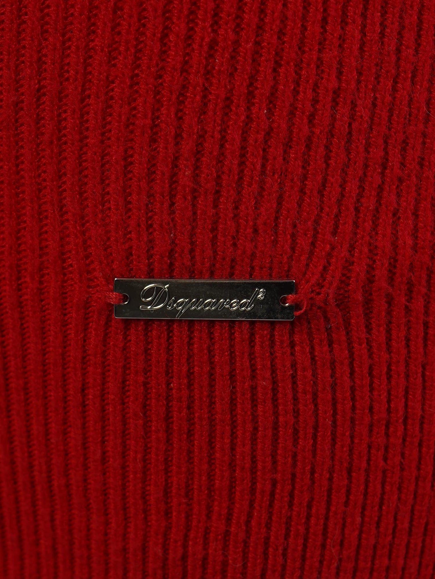 Excellent Dsquared2 Red Turtleneck Sweater Size S Wool