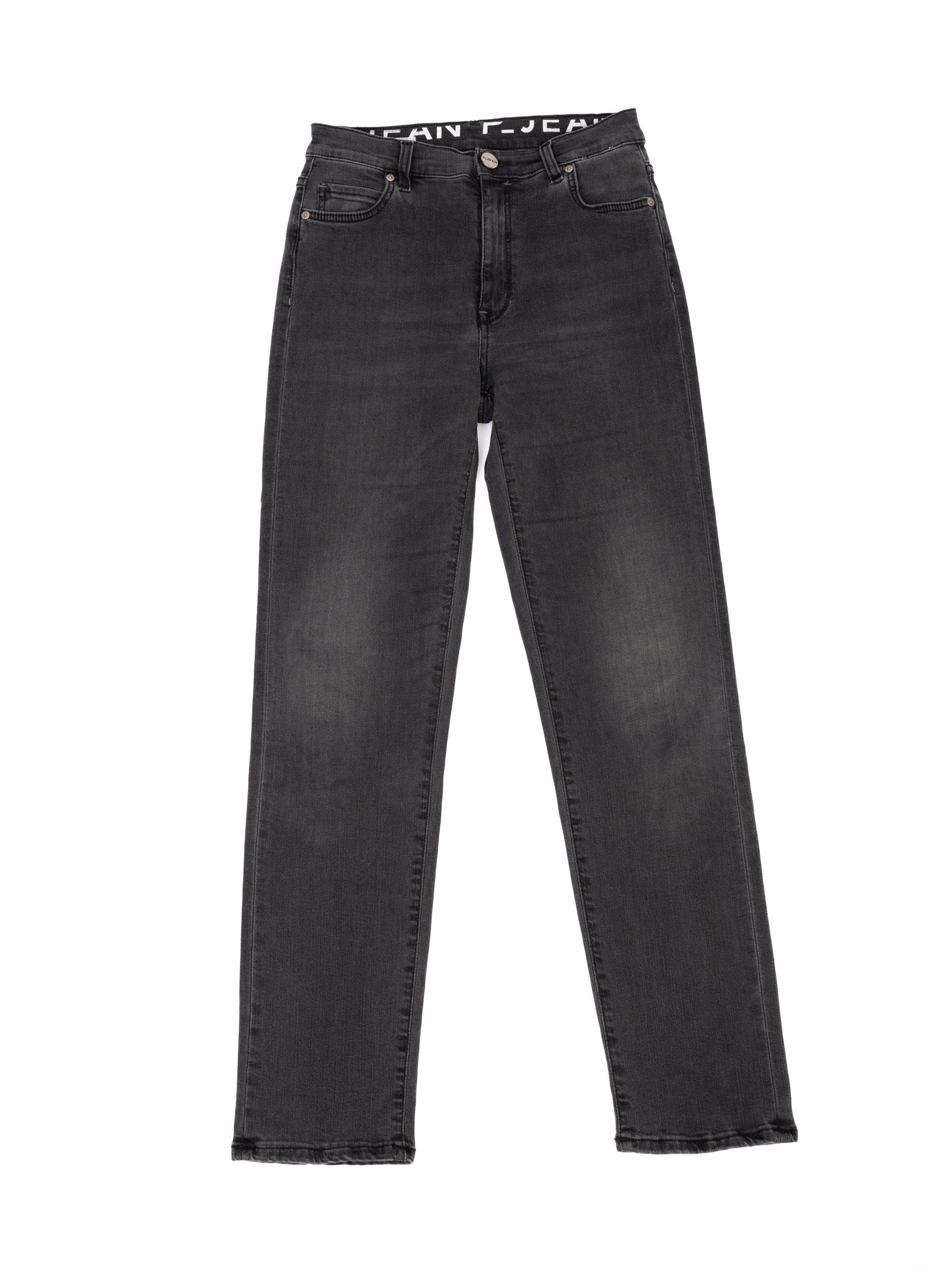 Excellent P_Jean Black Polyester Jeans Size S Women