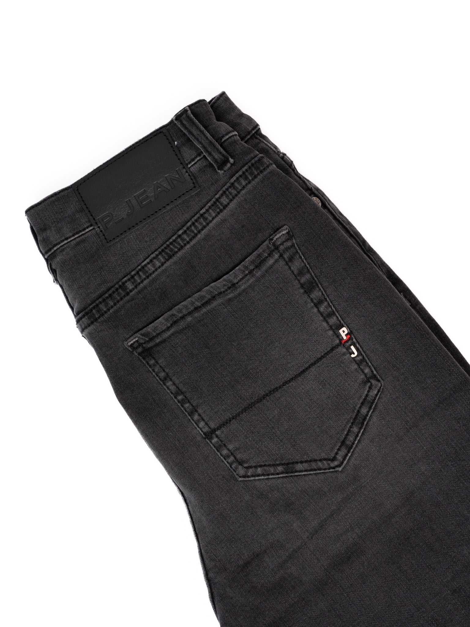 Excellent P_Jean Black Polyester Jeans Size S Women