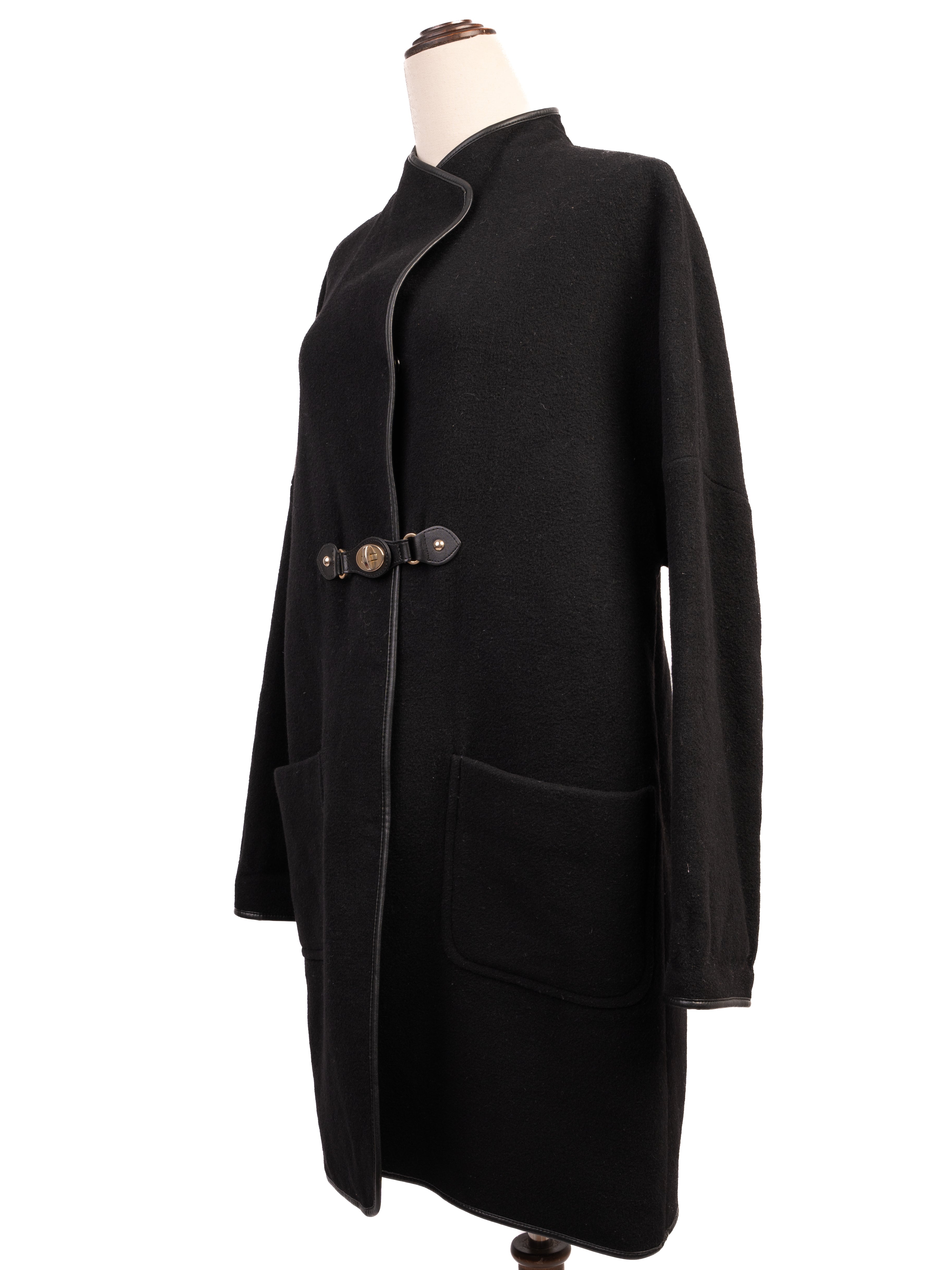 Excellent Basler Black Wool Women&