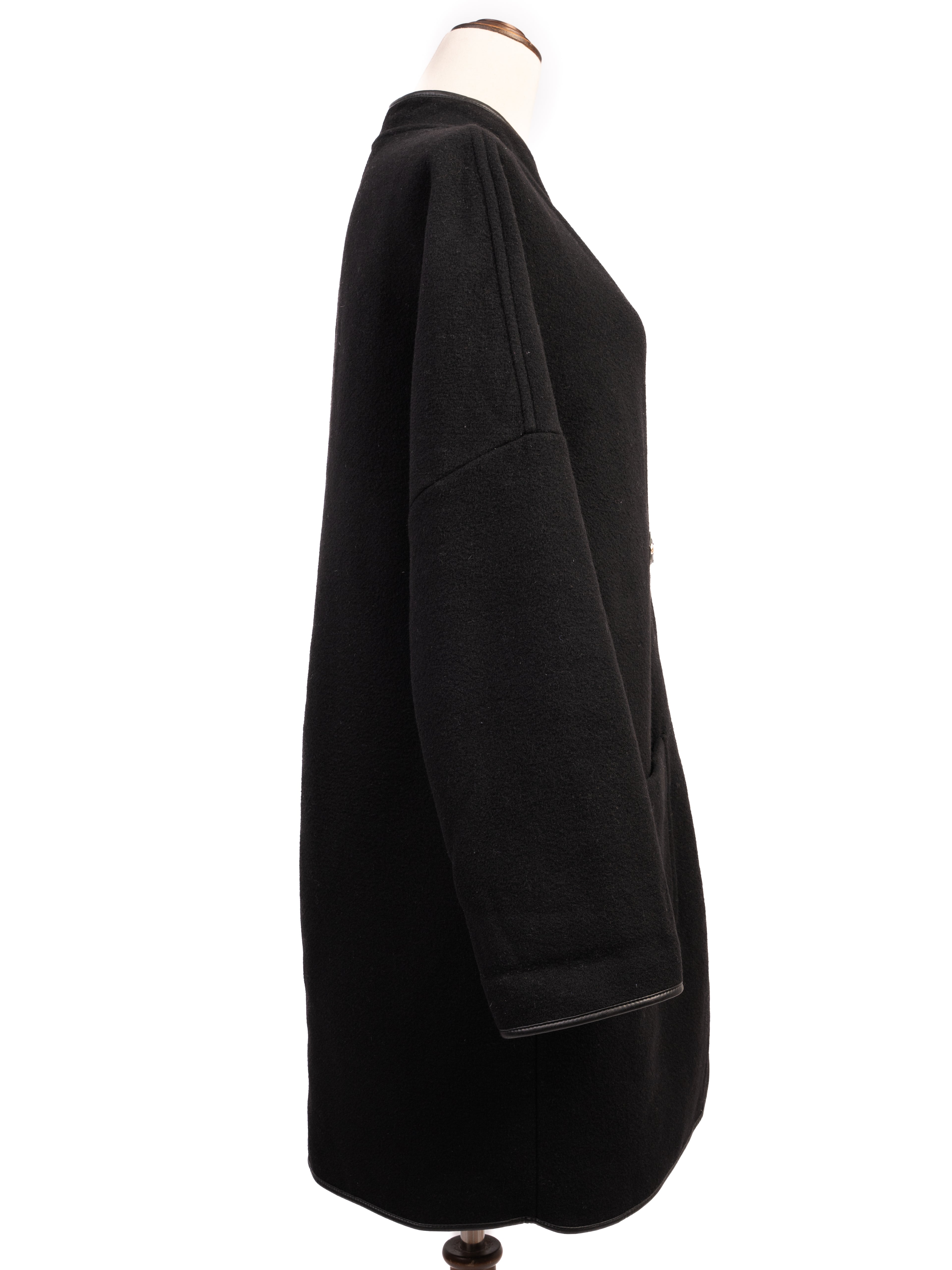 Excellent Basler Black Wool Women&