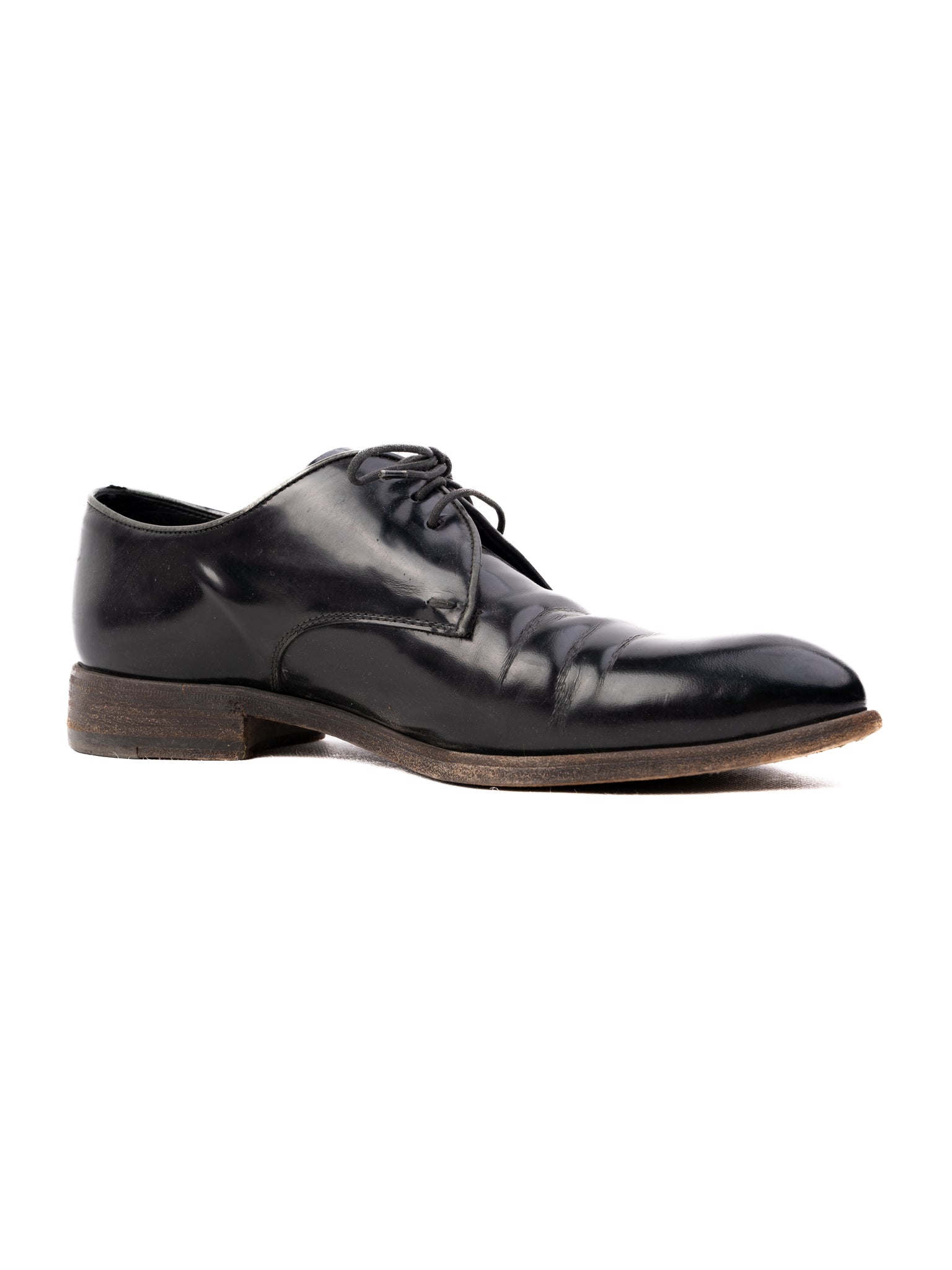 Excellent Henderson Black Leather Oxford Dress Shoes Size 39