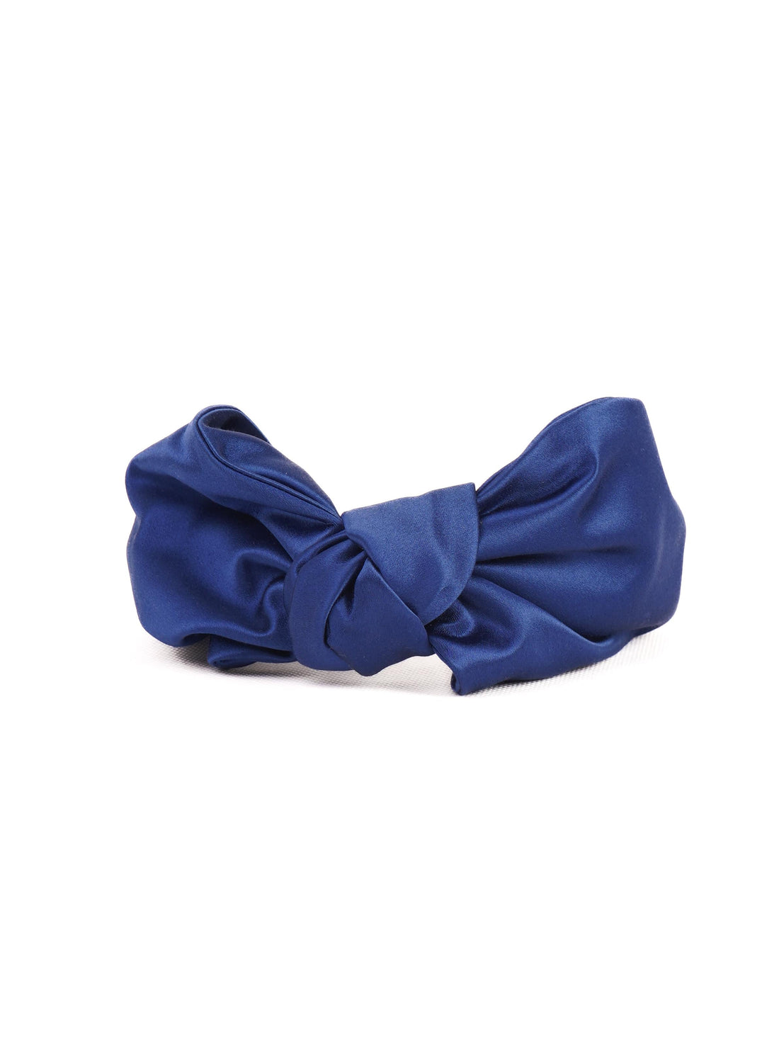 NEW Prada Knotted Blue Textile Headband for Women
