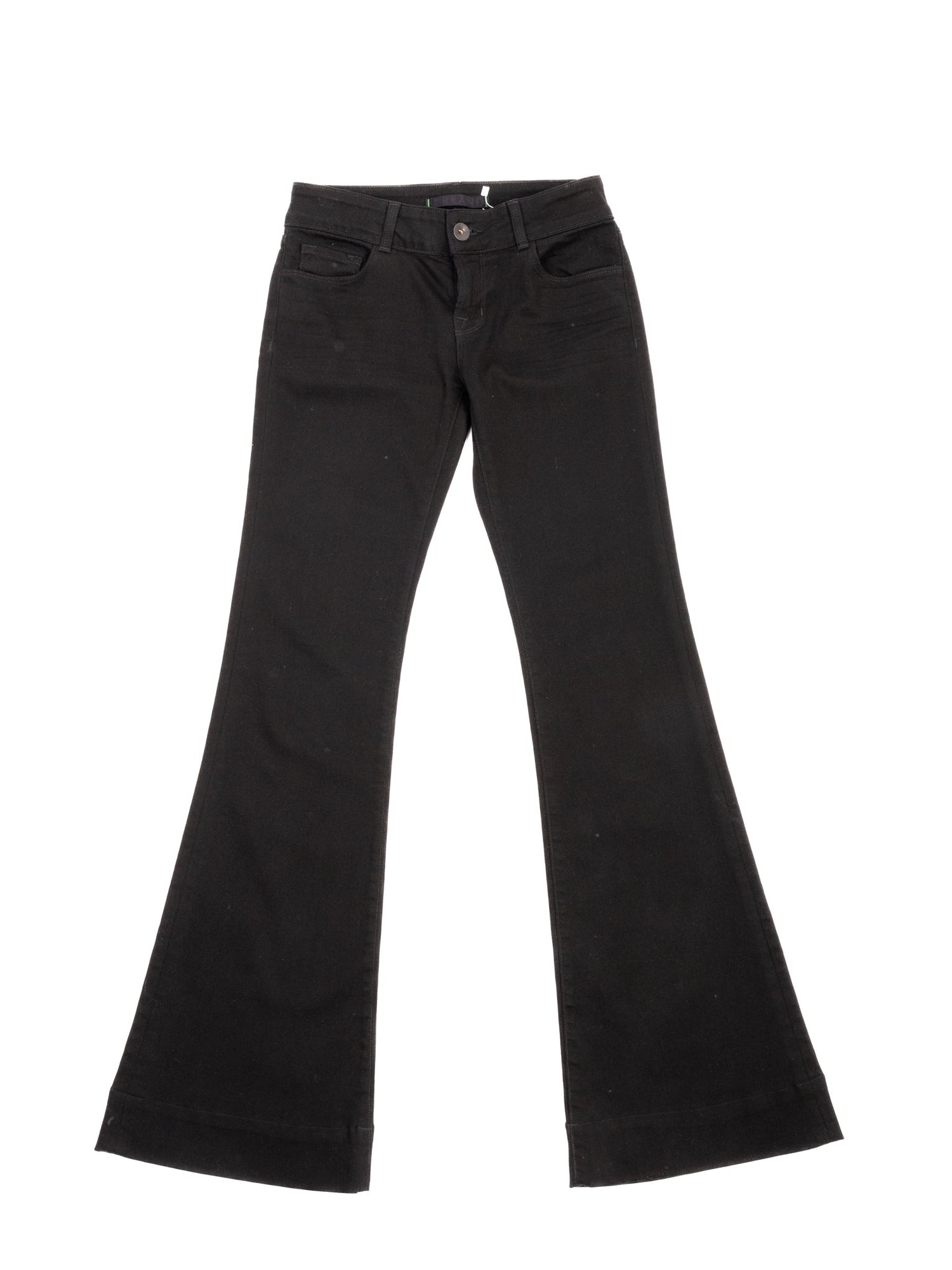 Excellent J Brand Black Flared Denim Jeans Size S Women