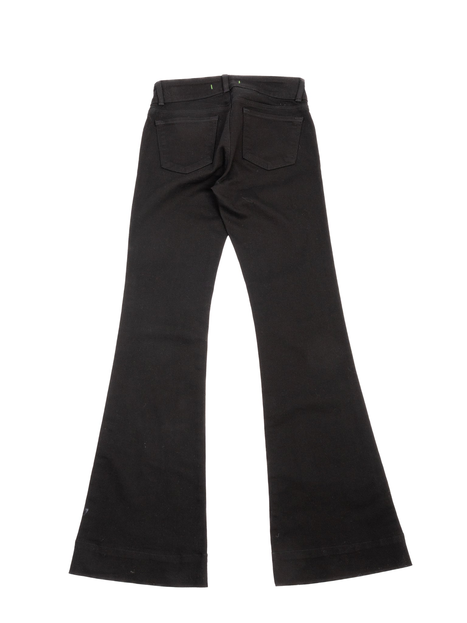 Excellent J Brand Black Flared Denim Jeans Size S Women