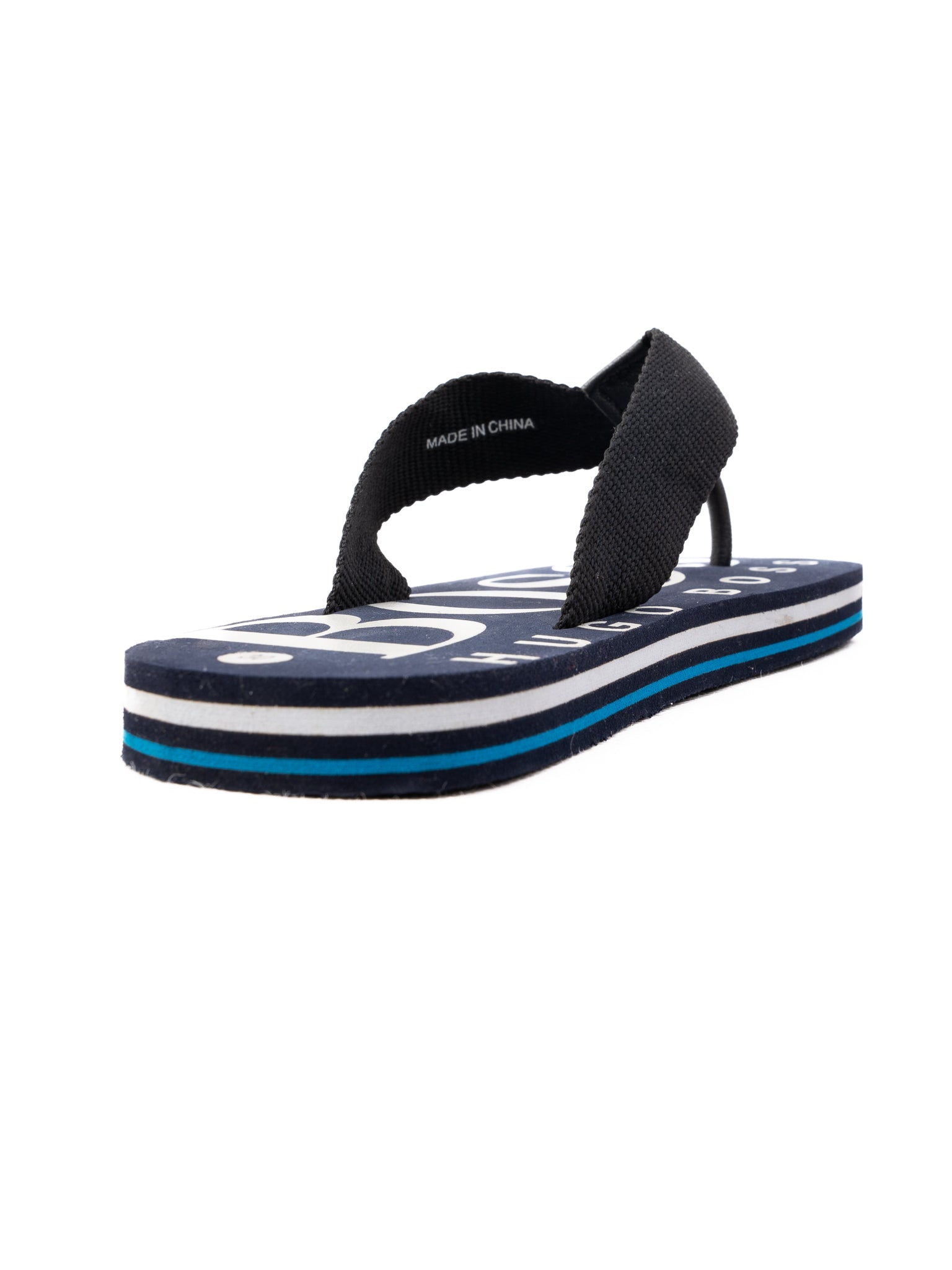Excellent Hugo Boss Blue Flip-Flops Size 30 for Kids