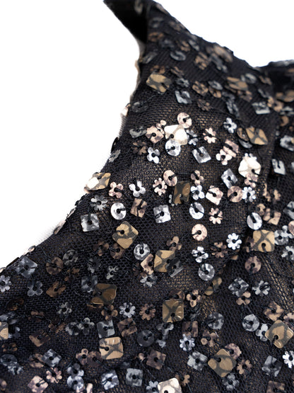 Karen Millen Excellent Sleeveless Top M Combined Color Polyester