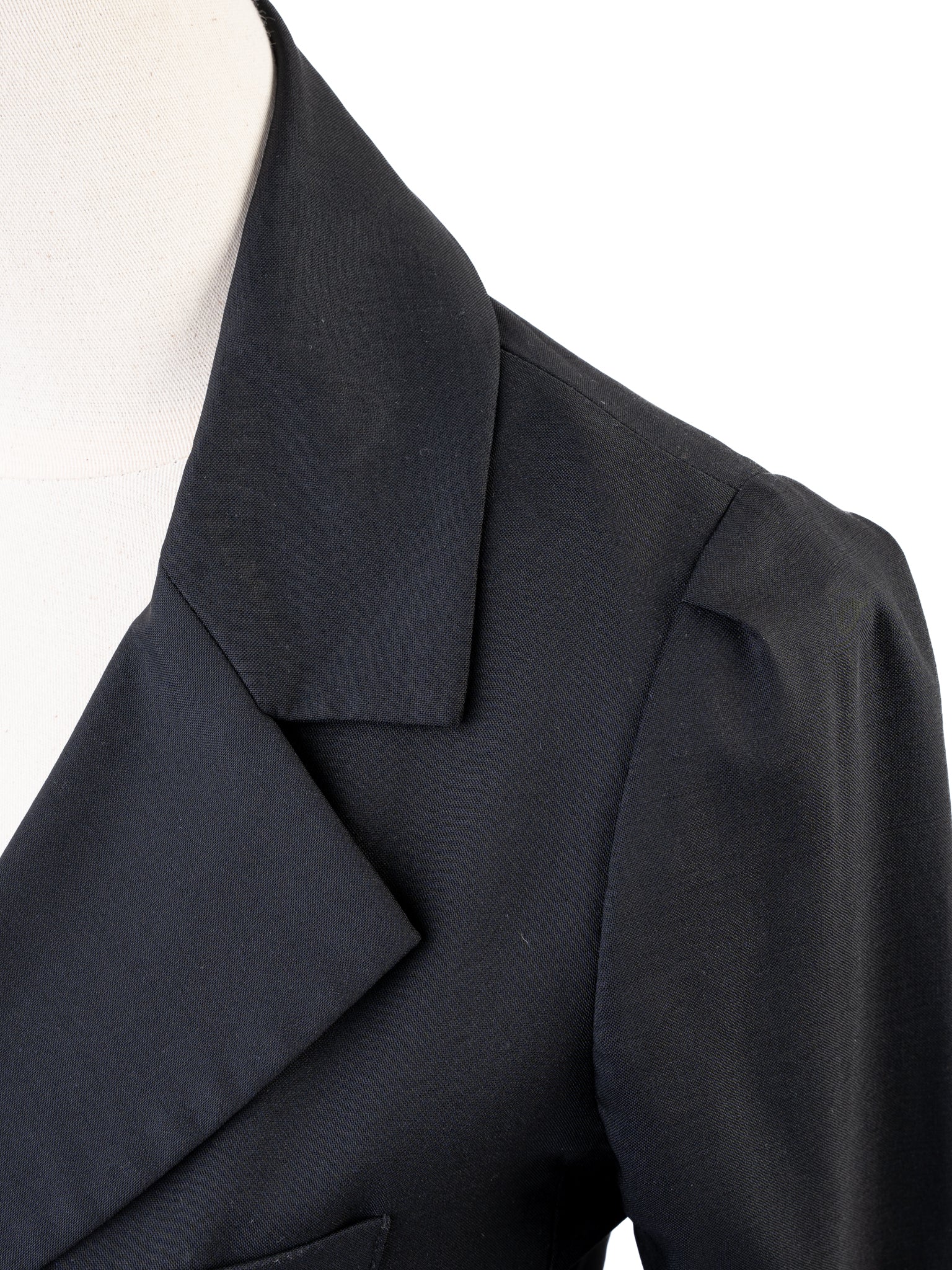 Excellent Patrizia Pepe Black Wool Blazer Size M Women