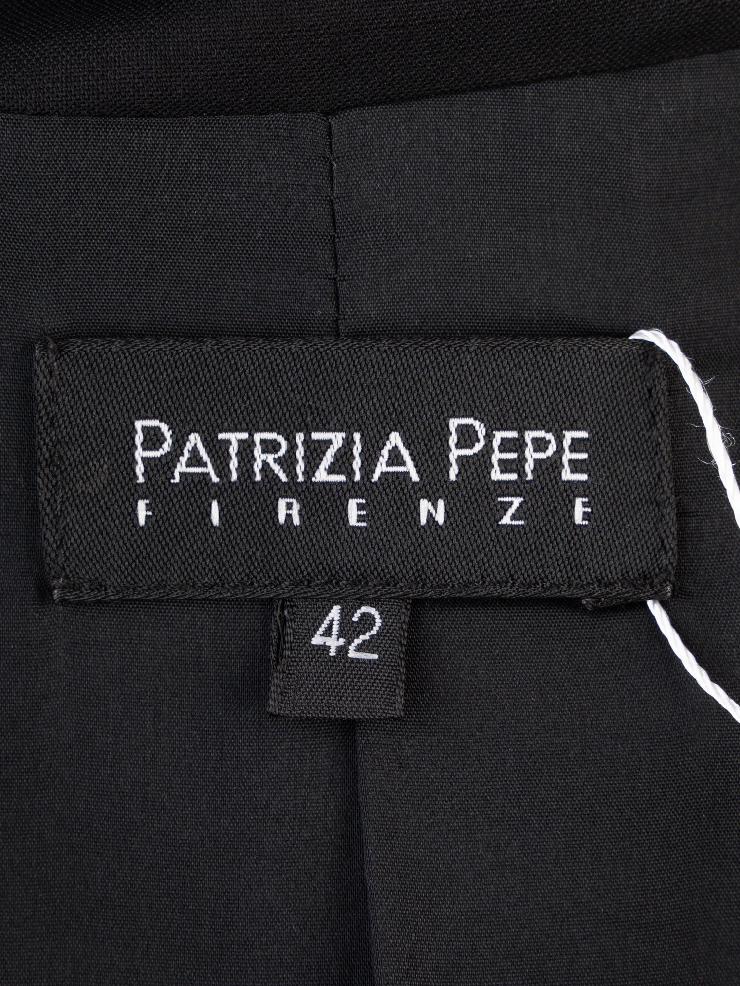 Excellent Patrizia Pepe Black Wool Blazer Size M Women