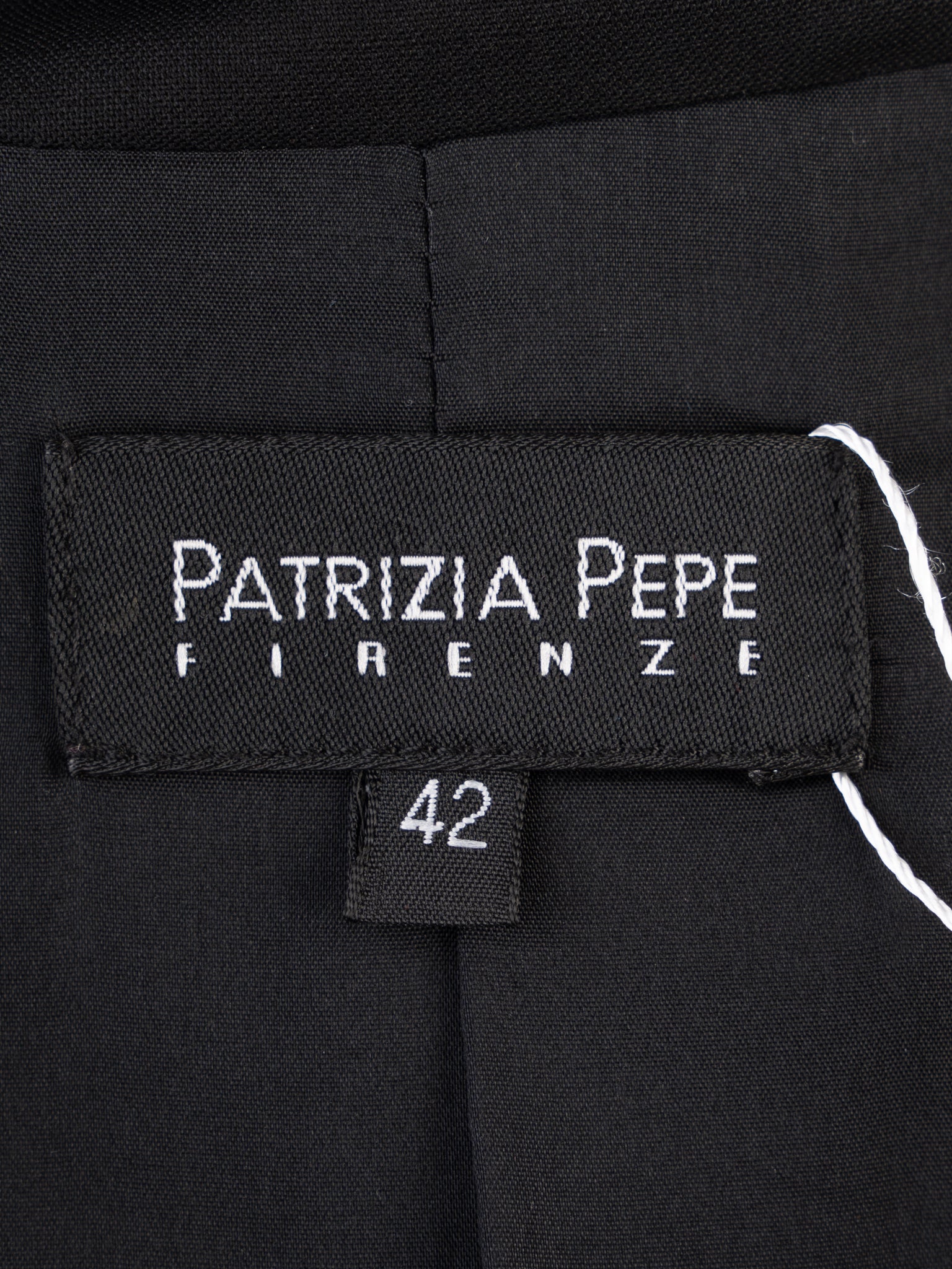 Excellent Patrizia Pepe Black Wool Blazer Size M Women