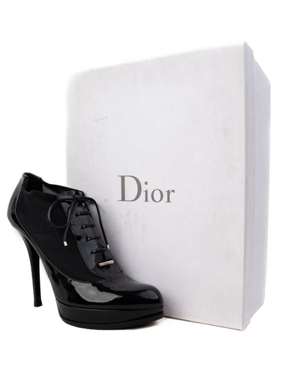 Dior Black High Heel Stiletto Shoes Size 38 Excellent Condition