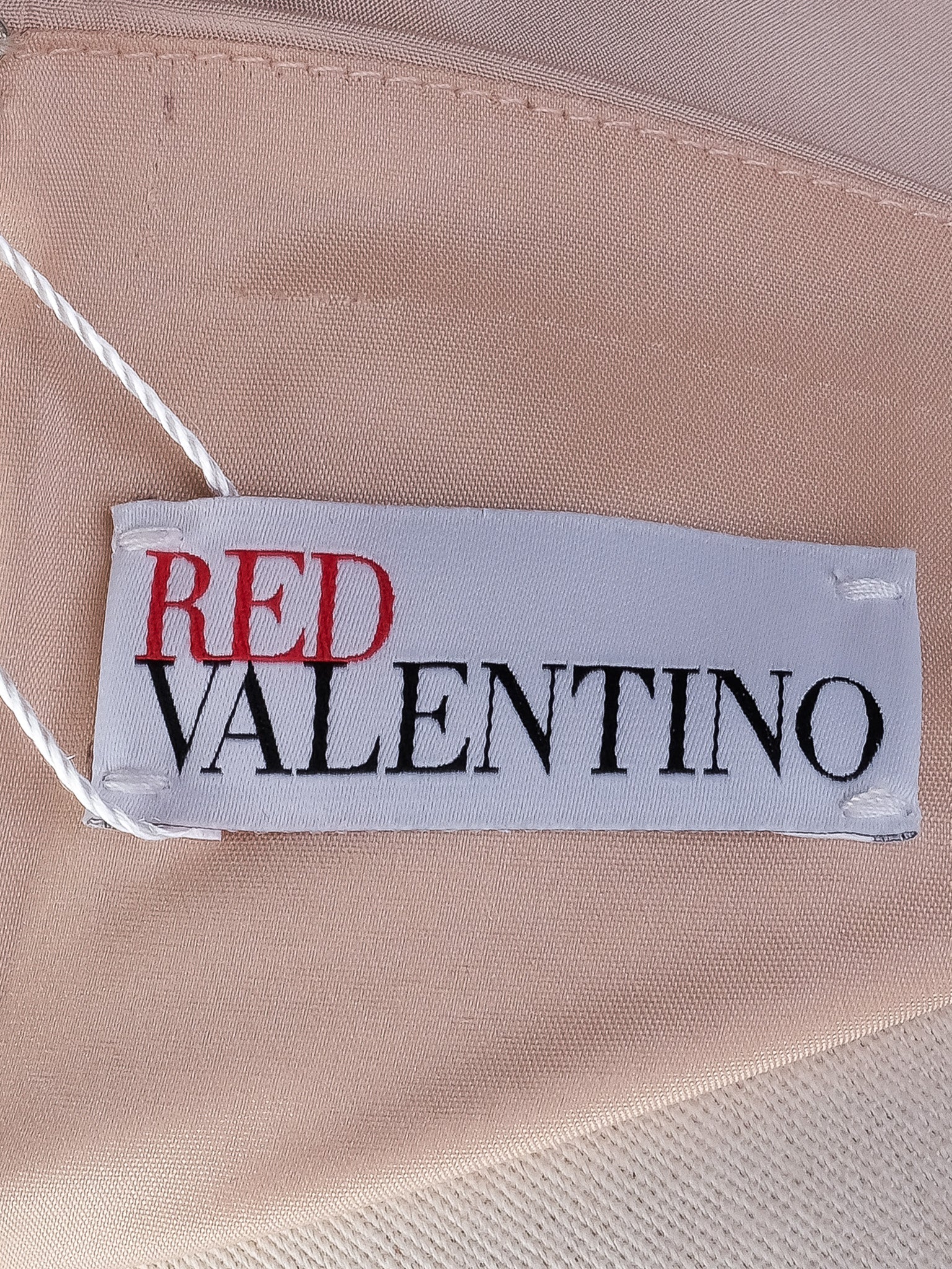 Perfect Valentino Pink Strapless Dress Size S Polyester