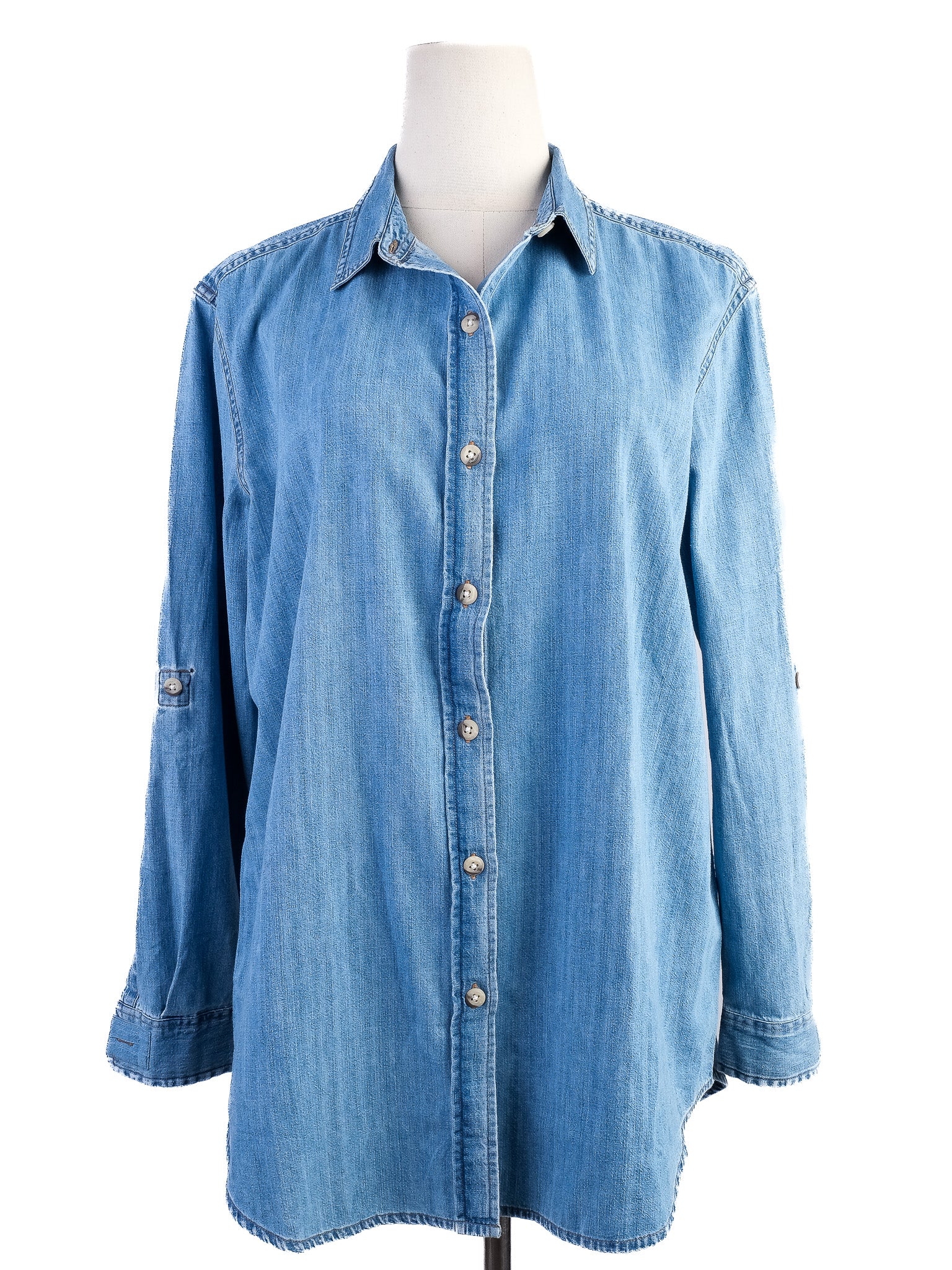 NEW Mih Blue Denim Shirt Women&