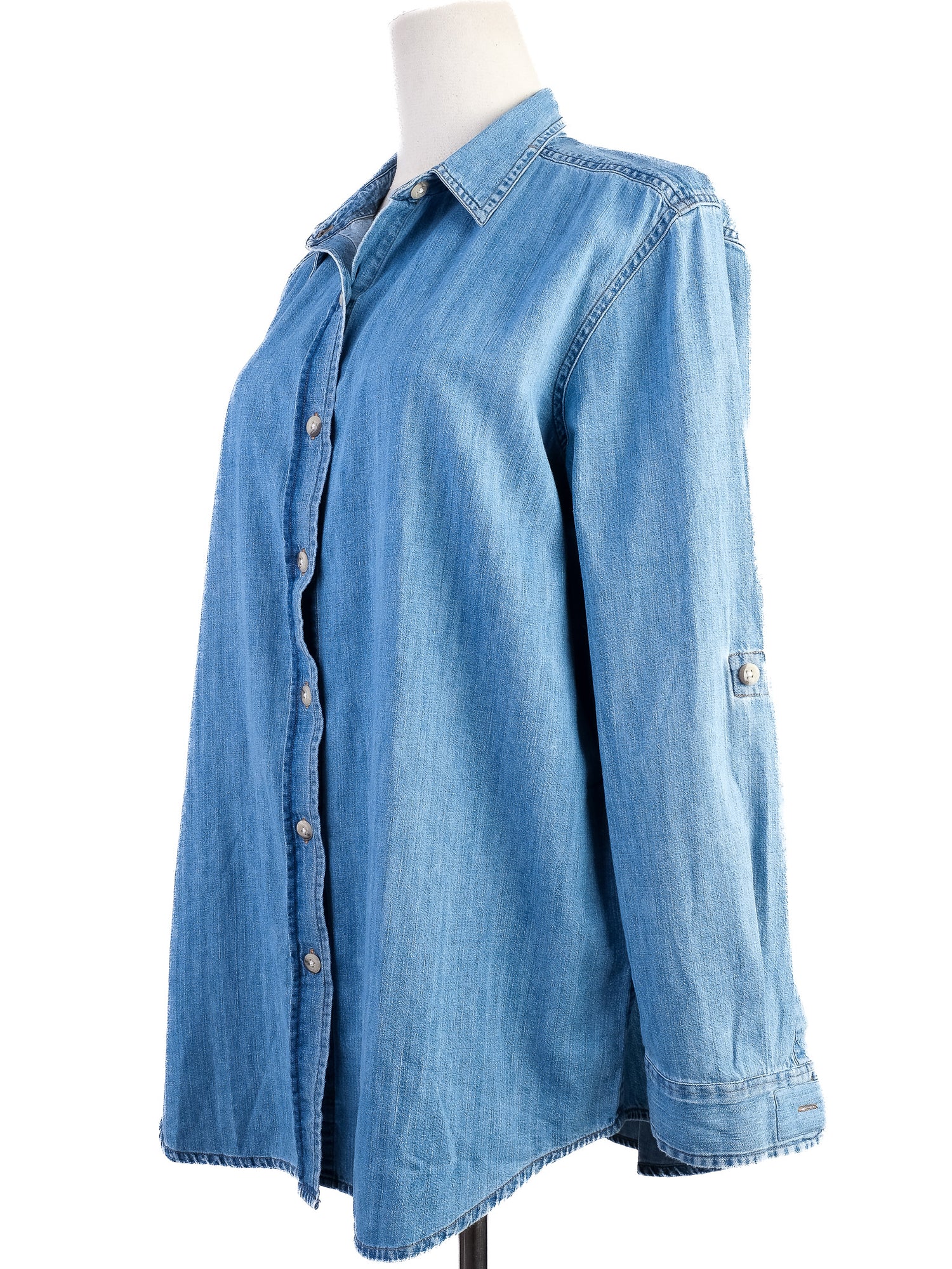 NEW Mih Blue Denim Shirt Women&