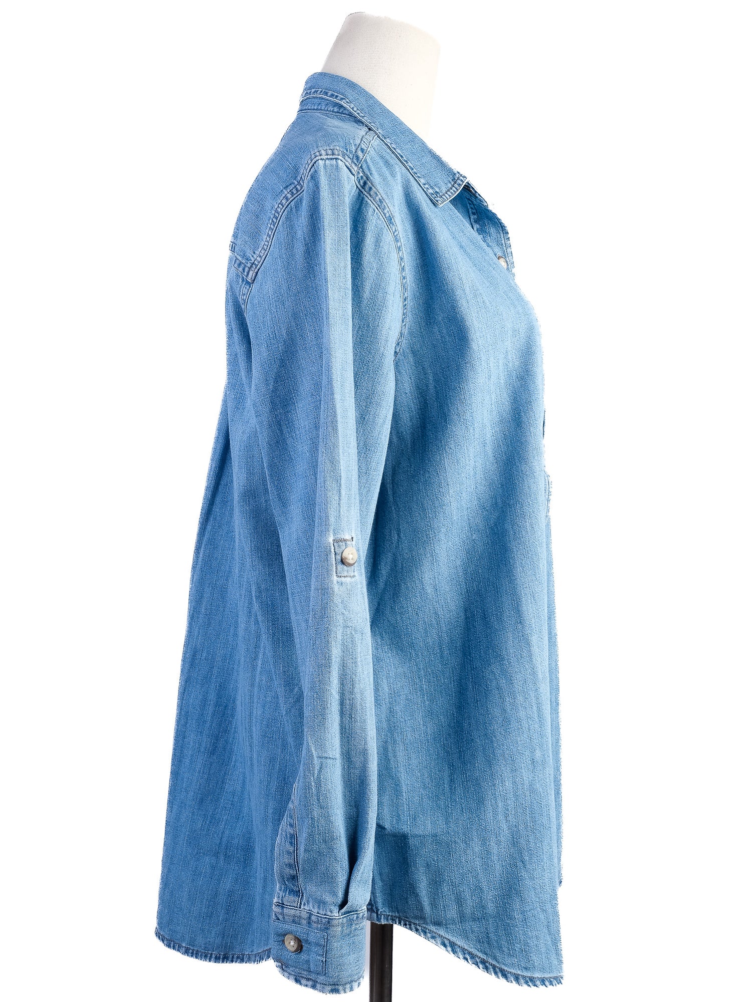 NEW Mih Blue Denim Shirt Women&