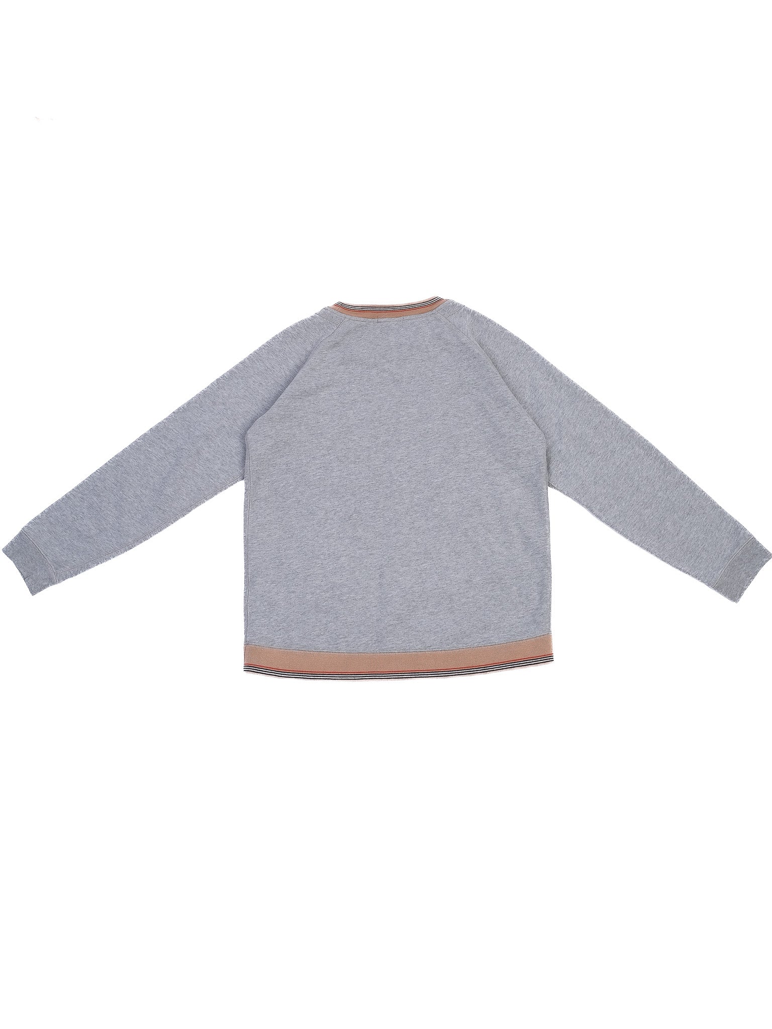 Excellent Burberry Kids Sweatshirt Gray Wool Size 12