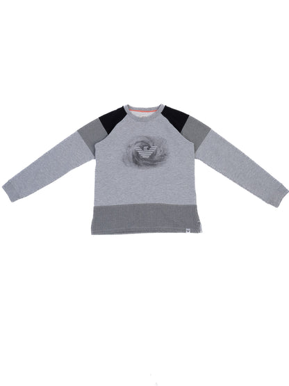 Excellent Armani Junior Gray Sweater Size 12 for Kids