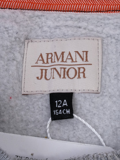 Excellent Armani Junior Gray Sweater Size 12 for Kids