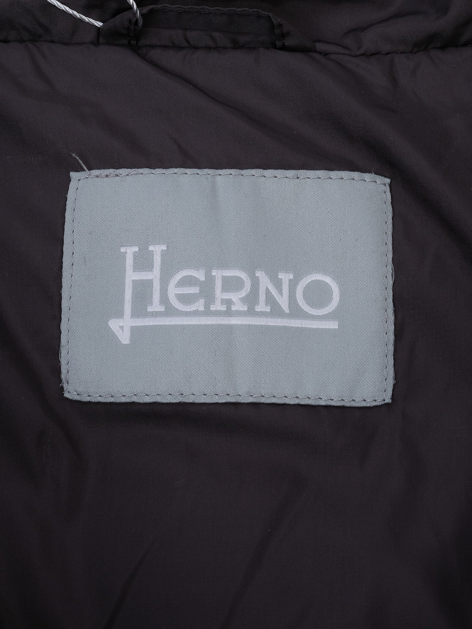 Herno Gray Hooded Jacket for Kids Size 12 Nylon Excellent Condition