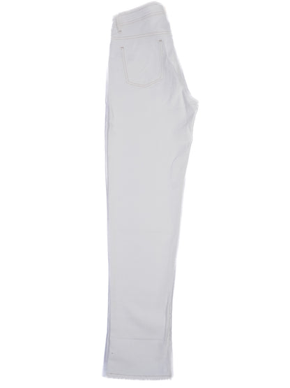 NEW Lorena Antoniazzi White Pants Size M Classic Design