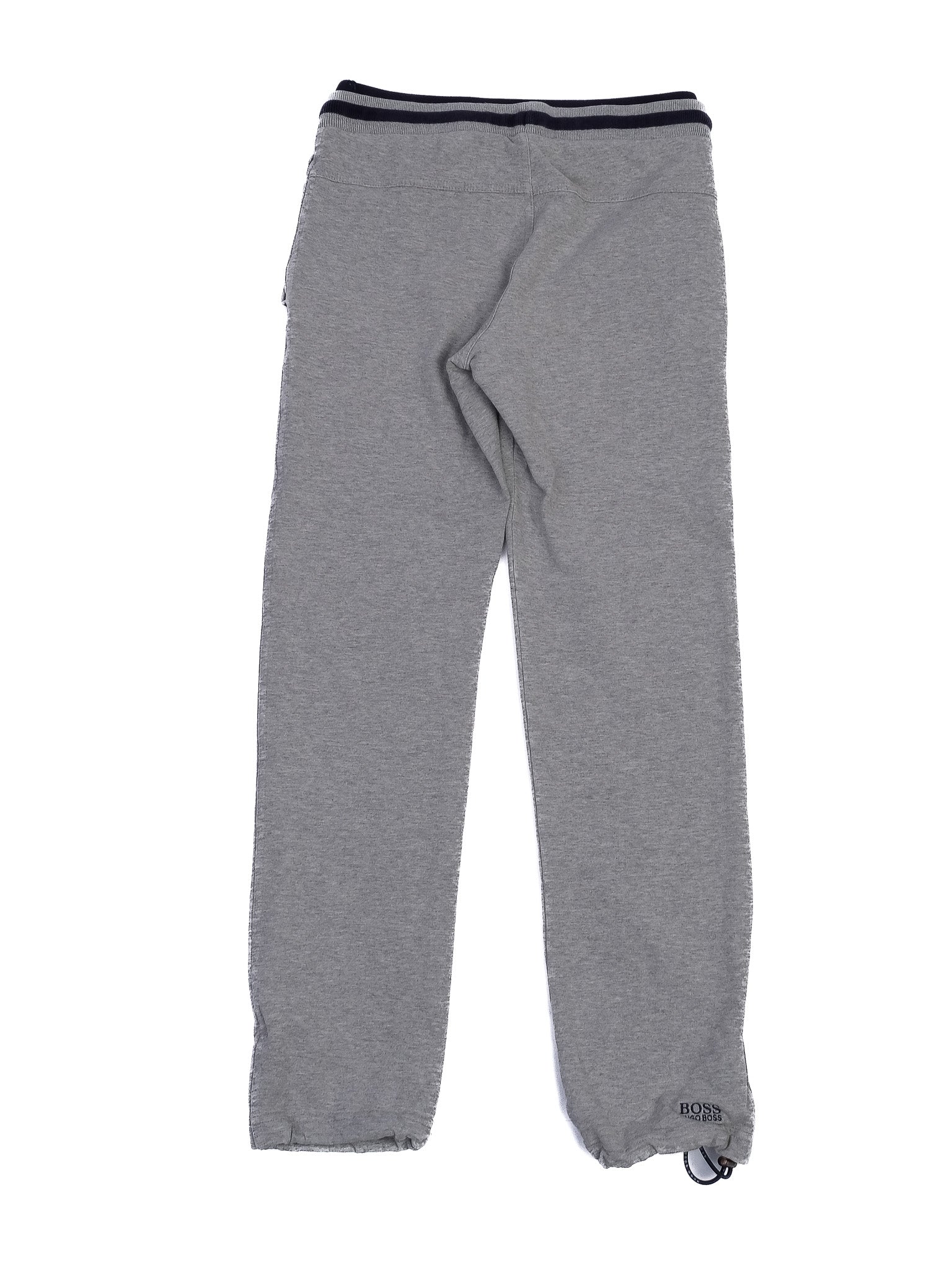 Excellent Hugo Boss Gray Cotton Hoodie &amp; Jogger Set Size 12 for Kids