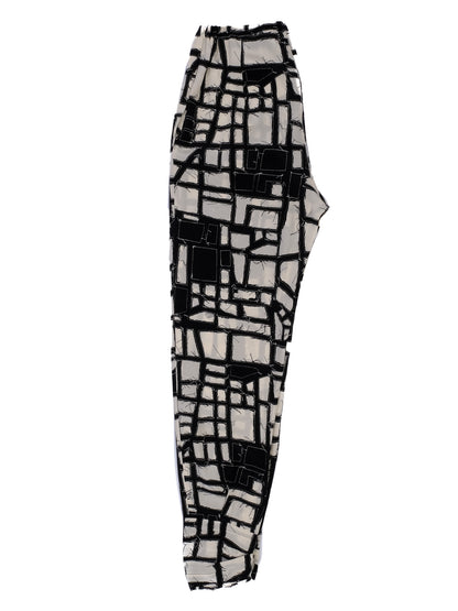 Max Mara Excellent Condition Geometric Silk Top Size S