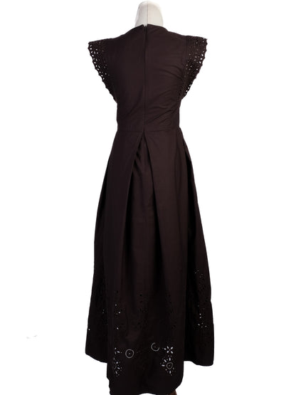 Weekend MaxMara Orange Cotton Dress Excellent Condition Women&