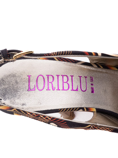 Excellent Easy by Loriblu WomenÕs High-Heeled Slingbacks Size 35