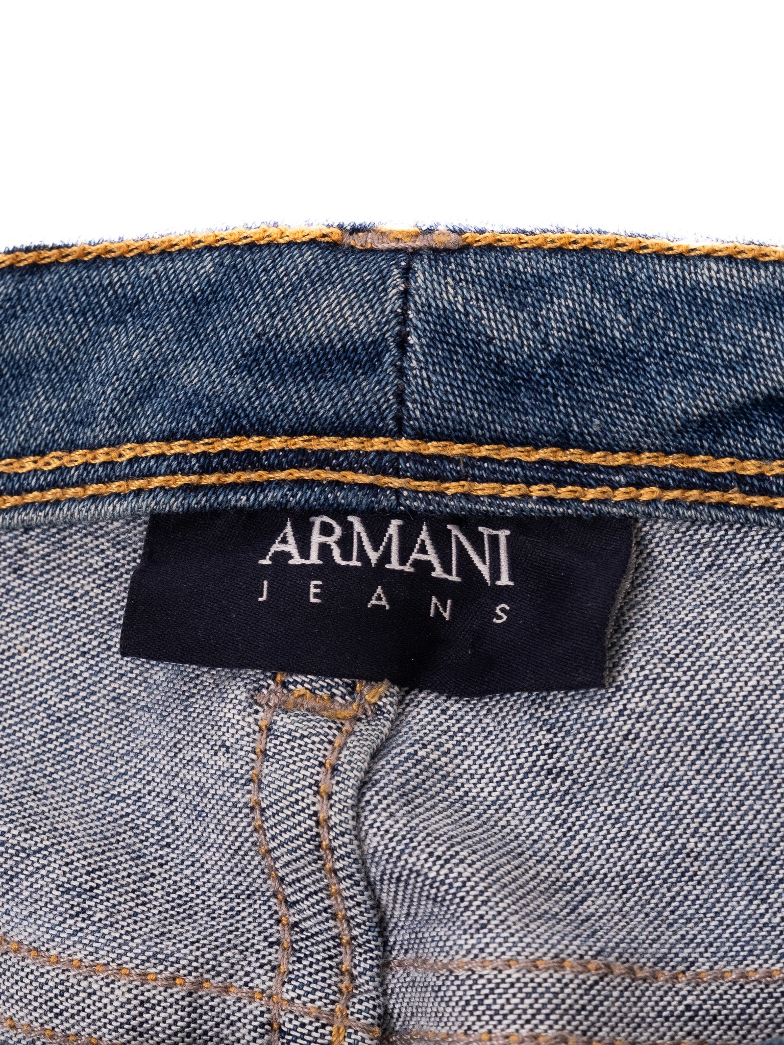 Excellent Armani Jeans Blue Denim Cotton Women’s Size Unknown